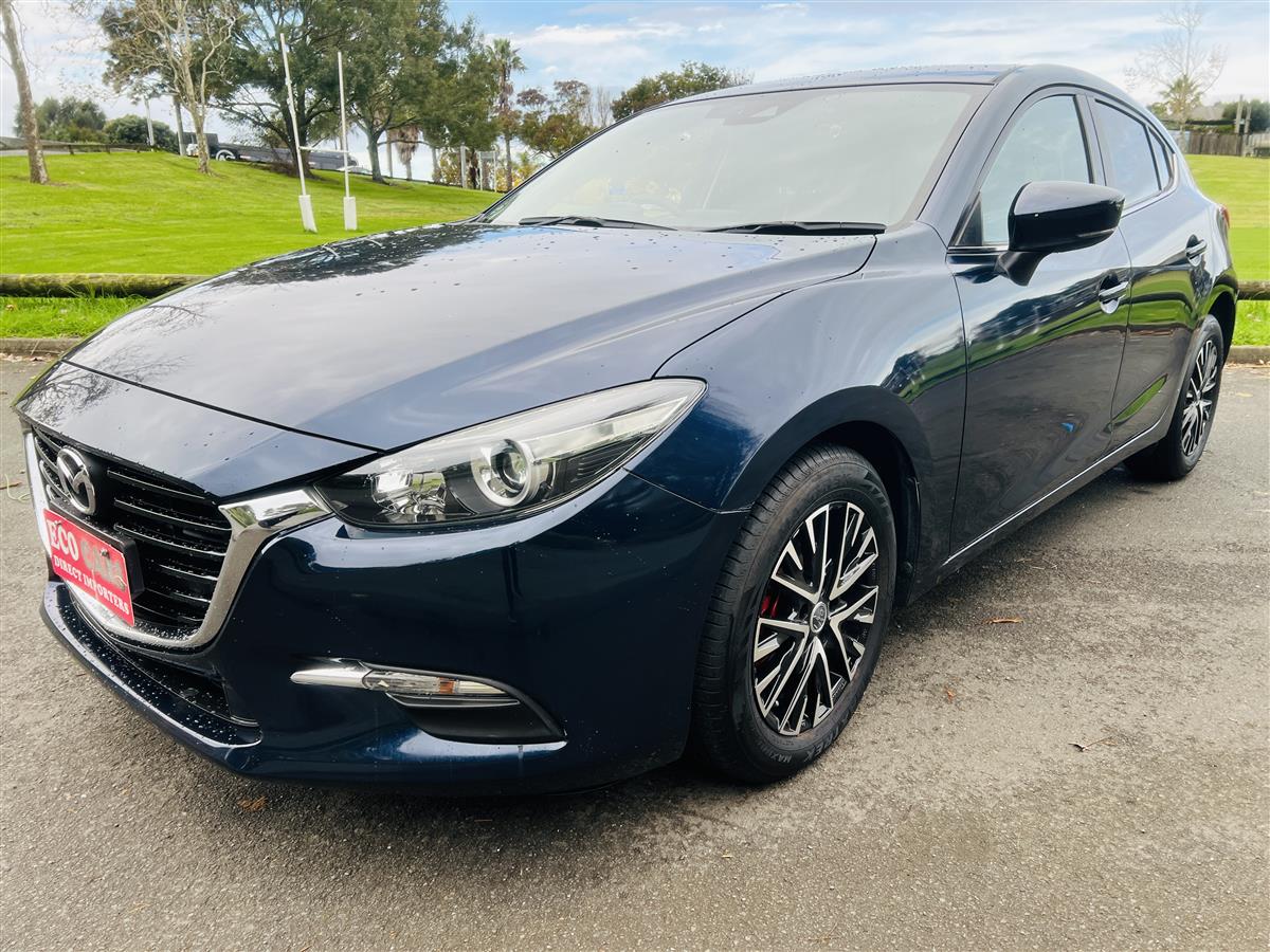 2017 Mazda Axela FACE LIFT Hatchback Automatic, Blue, 5 seats, Petrol, 1,500 cc, 45,841 km