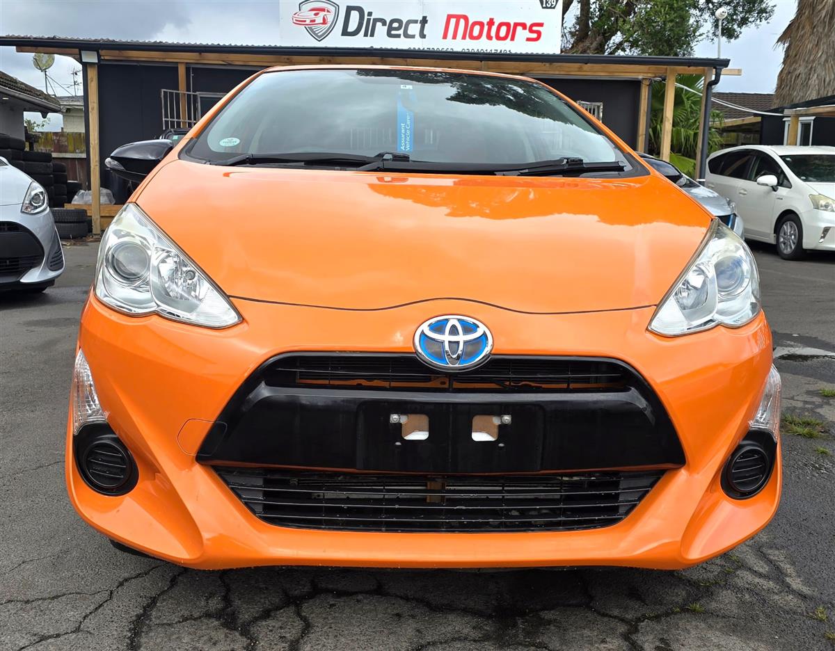 2016 Toyota Aqua **S Package**Push Start**Reversing Camera**Black Mirrors** Hatchback Automatic, 5 seats, Hybrid, 1,496 cc, 95,387 km