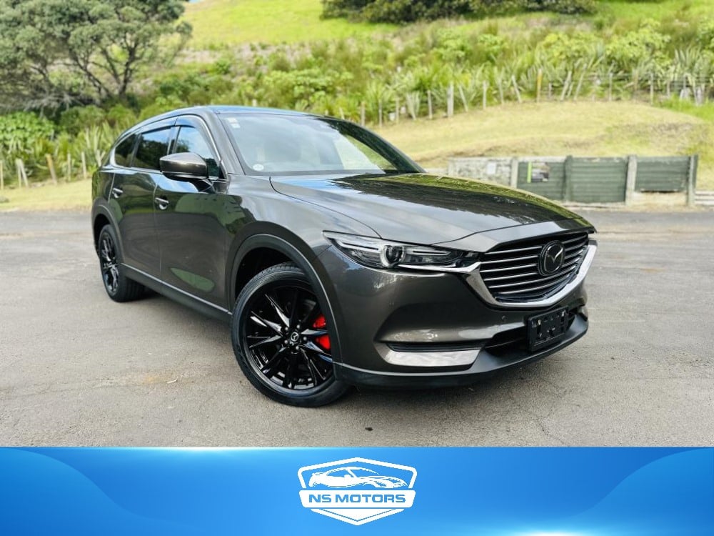 2018 Mazda CX-8 25S SPORTS PROACTIVE !! TOP SPEC !! FULLY LOADED !! RV/SUV Tiptronic, Grey, 7 seats, New Import, Petrol, 2,500 cc, 25,381 km