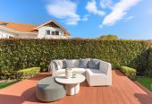164m2 3 beds 2 baths home with double garage on 191m2 section, mature green fence lines frame the landscape, Both upstairs and downstairs bedrooms are thoughtfully positioned to embrace the water views, 118a Reihana Street, Orakei, Auckland