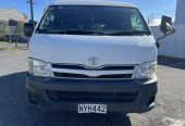 2012 Toyota Hiace Mini Bus Van Automatic, 10 seats, 4 doors, Tow Bar, Petrol, 2,693 cc, 136,947 km