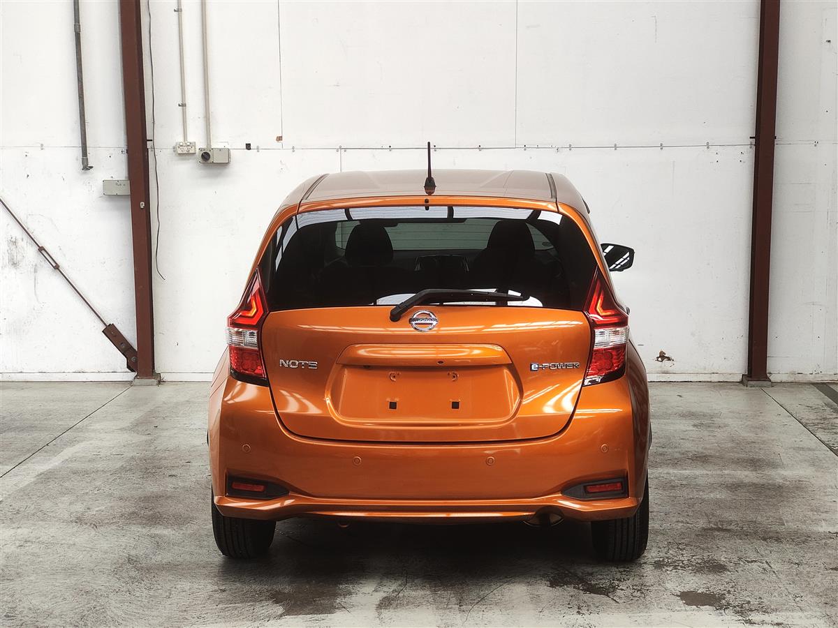 2016 Nissan Note X E-POWER/360 CAMERA/ALLOY WHEELS/RARE COLOUR Hatchback Automatic, 5 seats, Orange, Hybrid, 1,200 cc, 100,530 km