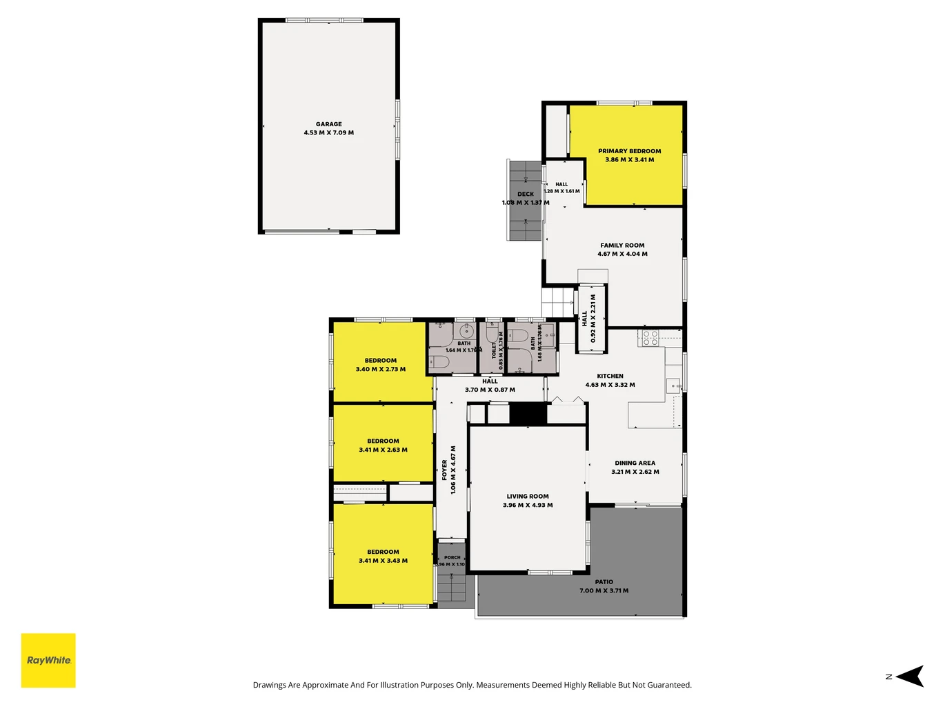 144m2 Renovated, Brick and tile 4 beds 2 baths house with garage on 614m2 section, move-in ready, close to schools, parks, shops supermarkets, 5 Wordsworth Road Manurewa, Auckland