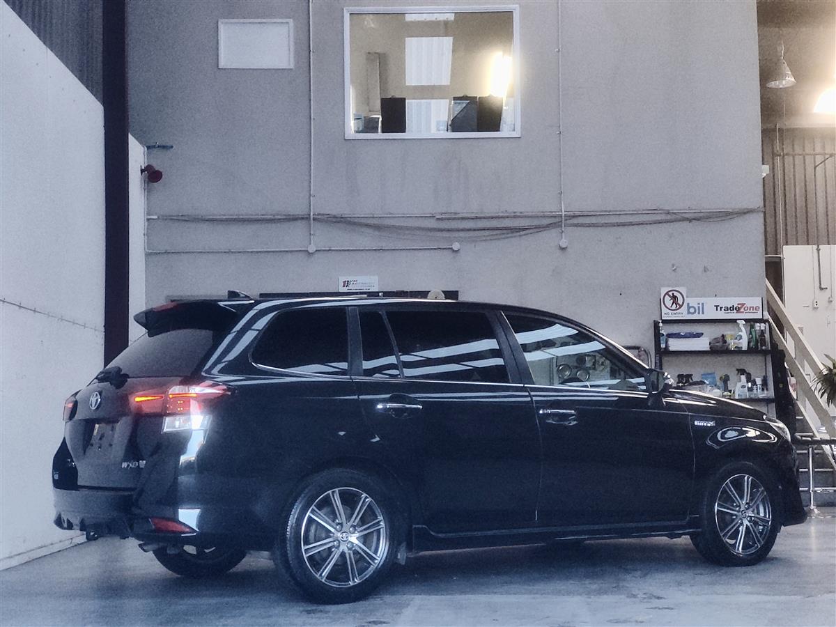 2015 Toyota Corolla FIELDER HYBRID WXB/GRADE 4 Station Wagon Automatic, Black, 5 seats, New Import, Hybrid, 1,500 cc, 81,171 km