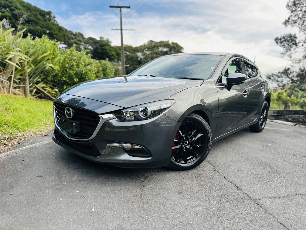 2017 Mazda Axela SPORTS !! SKYACTIVE ENGINE !! Hatchback Tiptronic, 5 seats, Grey, New Import, Petrol, 1,500 cc, 15,339 km