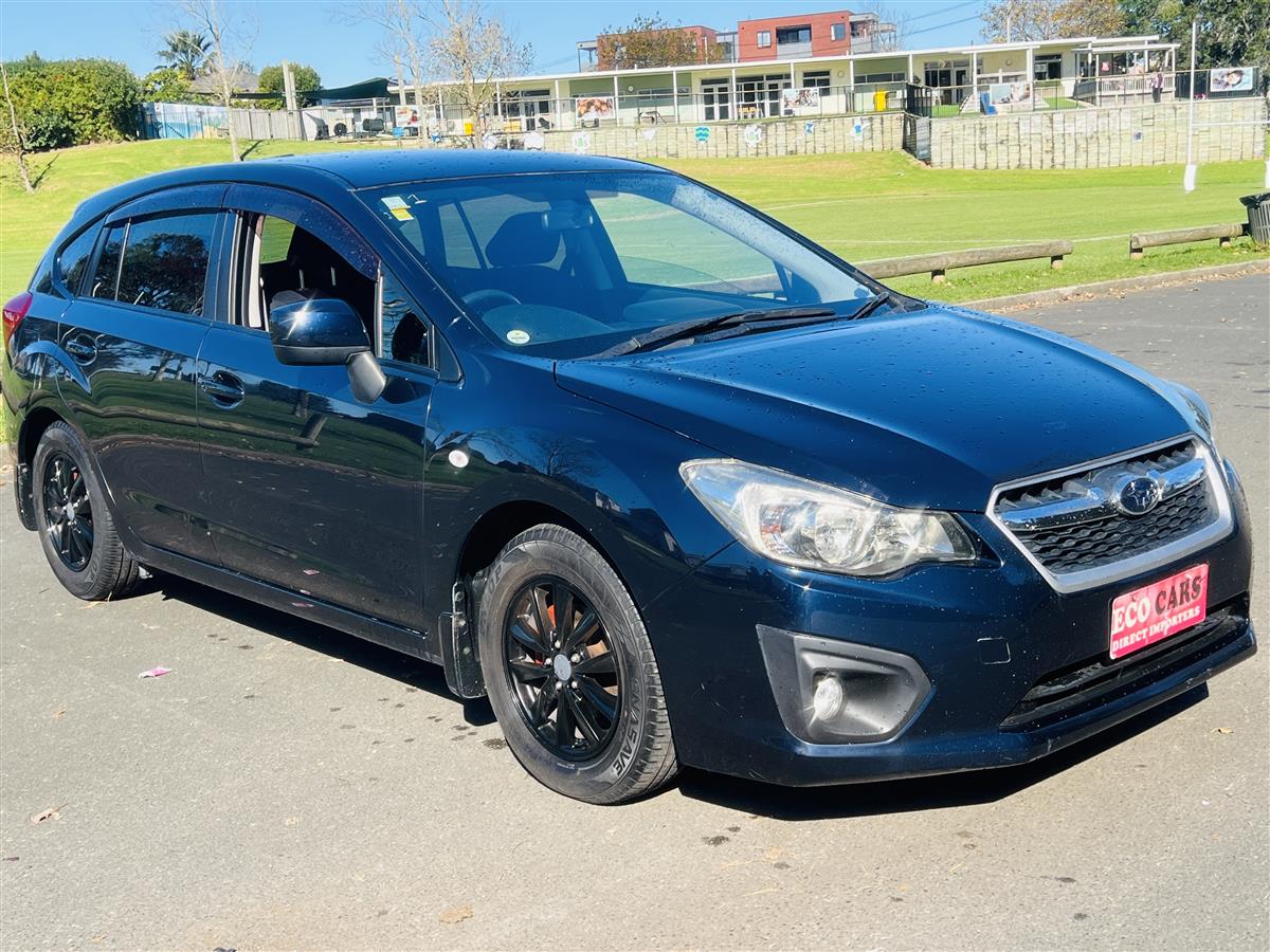2014 Subaru Impreza CAM CHAIN DRIVEN Hatchback Automatic, REVERSING CAMERA BLUETOOTH, 5 seats, Petrol, 1,600 cc, 75,700 km