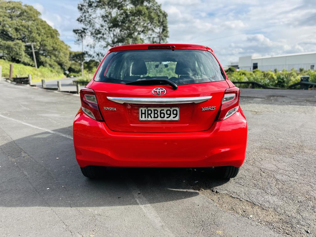 2014 Toyota Yaris NZ NEW !! HIGH SPEC !! Hatchback Tiptronic, 5 seats, New Import, Petrol, 1,300 cc, 123,742 km