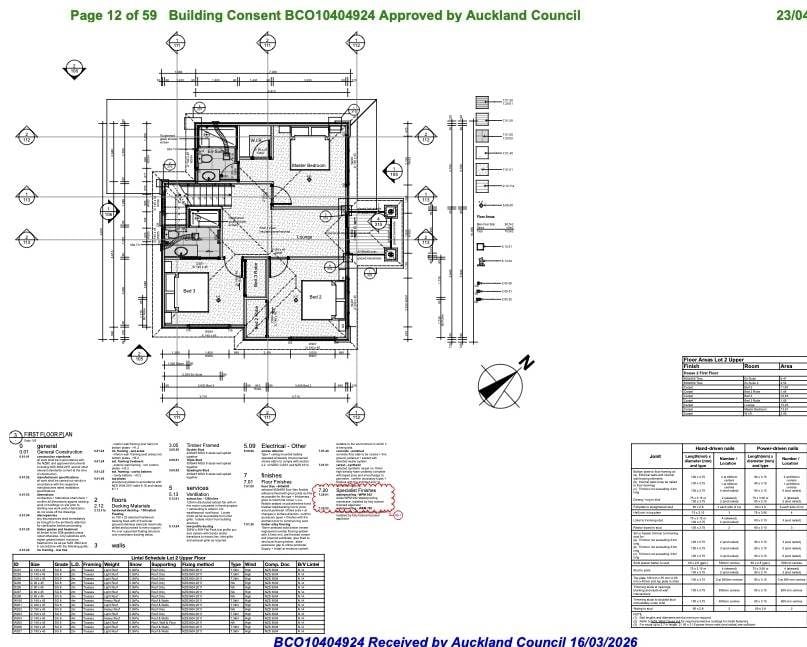 Two sections, each with RC, BC & EPA Approved for 4 beds 2 baths house, Close to schools, parks, shops, motorway access, 1.9km to Albany Junior High School, 34B & C Lorikeet Place, Unsworth Heights, Auckland