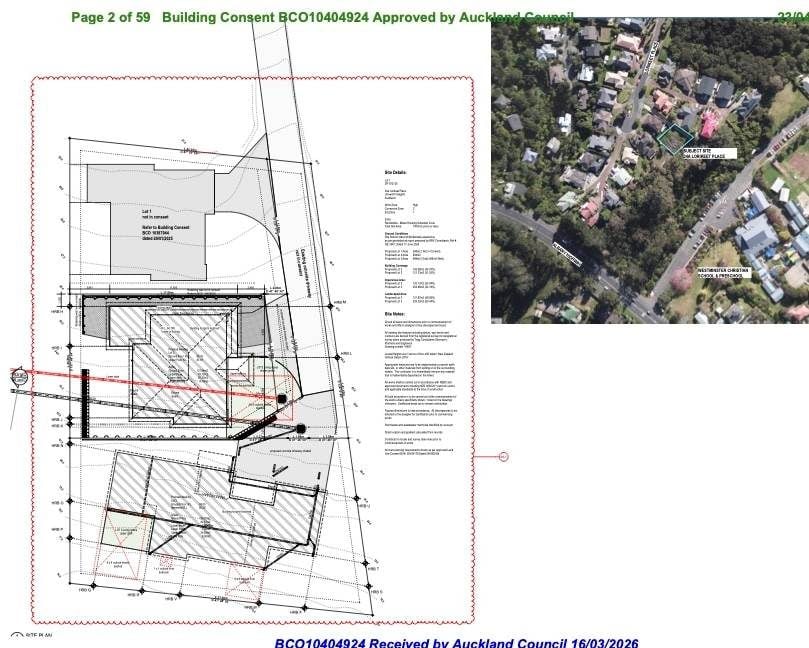 Two sections, each with RC, BC & EPA Approved for 4 beds 2 baths house, Close to schools, parks, shops, motorway access, 1.9km to Albany Junior High School, 34B & C Lorikeet Place, Unsworth Heights, Auckland
