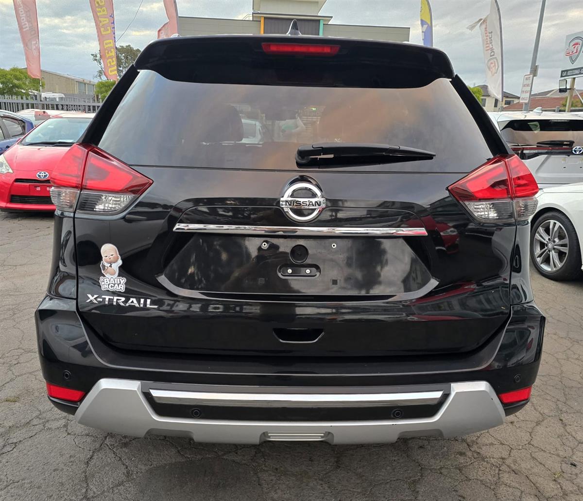 2017 Nissan X-Trail **Pro Pilot Cruise Control**360 Reversing Camera**Electric Boot**Leather Seats**Factory Machine Face Mags** RV/SUV Automatic, Black, 5 seats, Petrol, 1,997 cc, 100,870 km