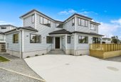 Brandnew standalone, Lots 1-4, 4 beds 2.5 baths home with garage, Lot 5, 5 beds 4.5 baths, 2 lounges (potential 6 bedrooms), and 2 kitchens, a full wrap-around deck, 3-4 car parking spaces. close to schools, motorway access, Lots 1-5/9 May Avenue, Te Atatu South, Auckland