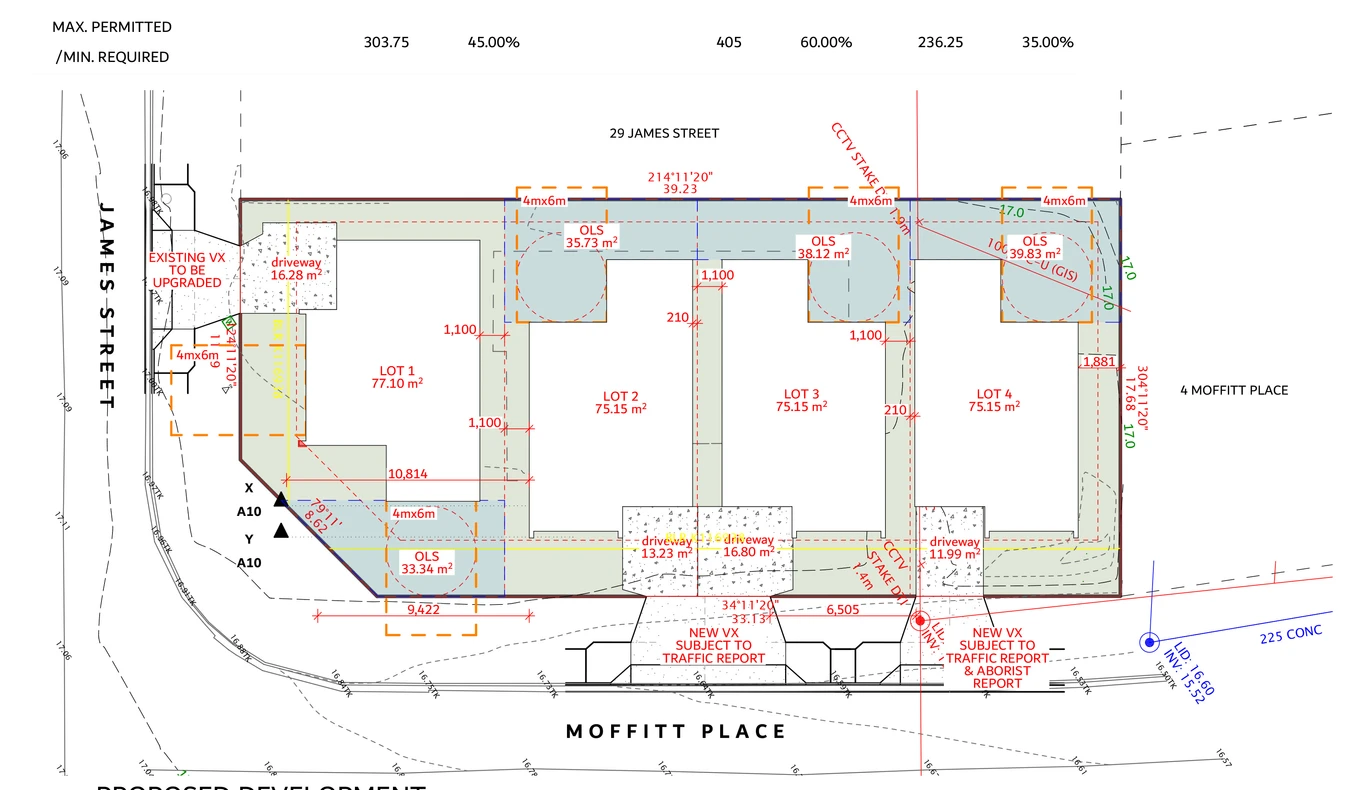 4 beds 1 bath house on 675m2 section, with RC approved for the development of four standalone houses, with individual vehicle crossings, stormwater wastewater onsite. Approved in two stages, you can keep the existing house but build a new one with no rent lost, close to schools, shops, supermarket, 27 James Street Mangere East, Auckland