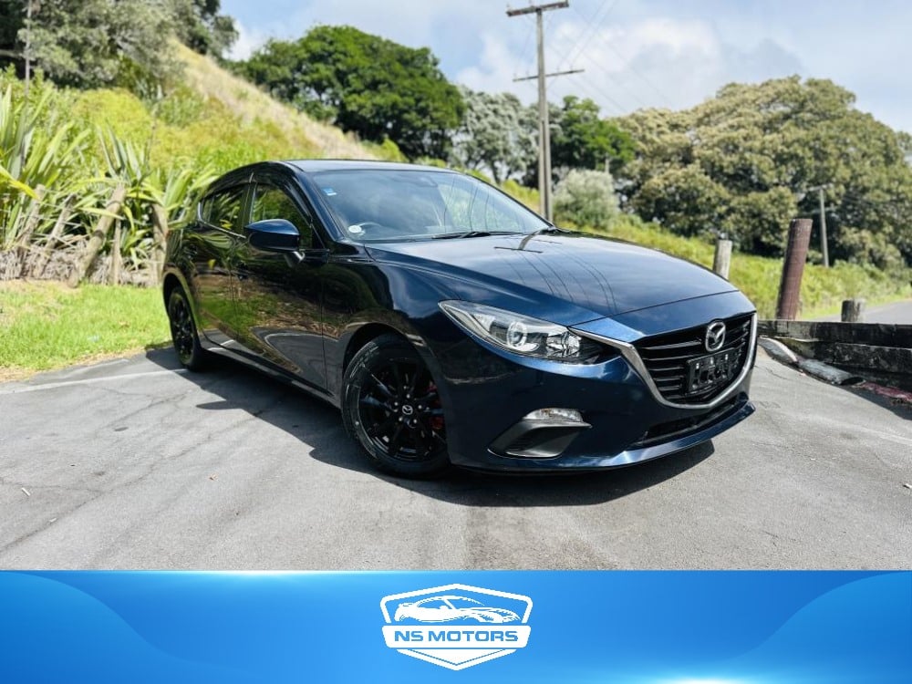 2015 Mazda Axela SPORTS !! SKYACTIVE ENGINE !! Hatchback Tiptronic, Blue, 5 seats, Petrol, New Import, 1,500 cc, 38,641 km