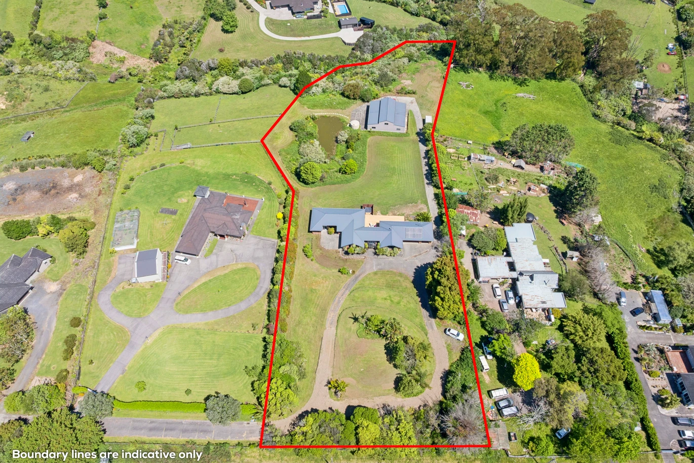 Over 300m2 4 beds 3 baths house with triple garage and a huge standalone workshop on 1.118 ha section, minutes from key transport routes, town amenities, schools, and shopping centres, 38 Lauren Grove Papakura, Auckland