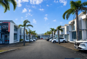 Approx. 84sqm office space across two levels, Two exclusive onsite car parks, Modern amenities include a bathroom, kitchenette, security system, and heat pump, Outgoings approx. $7,030.77 + GST per annum, Available for lease or purchase, 13/40 Arrenway Drive, Rosedale, Auckland