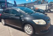 2007 Toyota Auris TOYOTA AURIS 1.8LTR Hatchback Tiptronic, Black, 5 seats, Petrol, 1,800 cc, 150,000 km