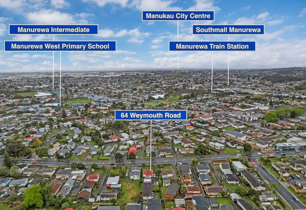 For rent, 2 beds 1 bath house with garage, Available from 28th May, 1/64 Weymouth Road, Manurewa, Auckland