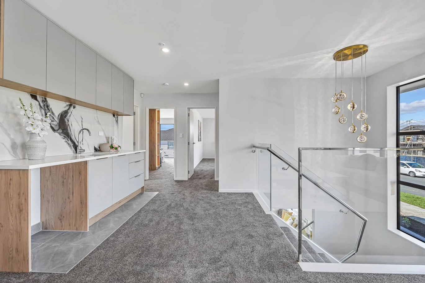 327m2 7 beds ( 5 ensuites) 6.5 baths house with double garage and 2-beds granny, total 6 car parks, close to schools, shopping centre, easy motorway access, 47 Koromeke Street Flat Bush, Auckland