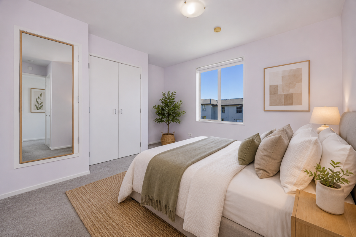 Must sell, Move-in ready, 80m2 Renovated 2 beds 1 bath apartment with carport, Access to shared swimming pool and tennis court, waliking distance to Botany Downs Mall, 6/36 Opito Way, East Tamaki, Auckland