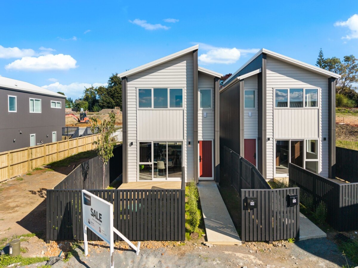 Brand standnew 3 beds 2.5 baths house, A separate garage provides flexibility for secure parking, storage, or additional utility, 10 & 12 Taiheru Road, Karaka, Auckland