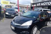 2013 Honda Fit SHUTTLE HYBRID Hatchback Automatic, Black 5 seats, 1,339 cc, 141,678 km