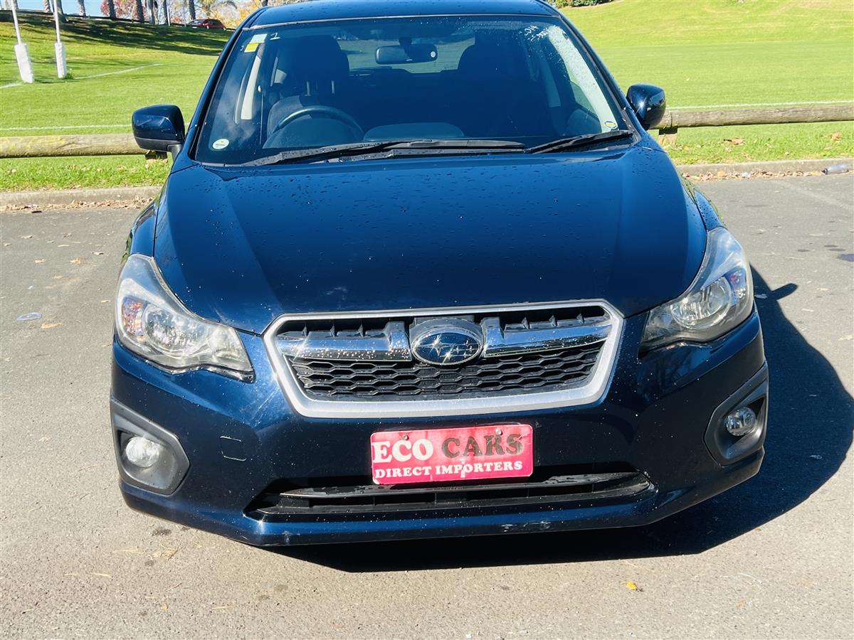 2014 Subaru Impreza CAM CHAIN DRIVEN Hatchback Automatic, REVERSING CAMERA BLUETOOTH, 5 seats, Petrol, 1,600 cc, 75,700 km