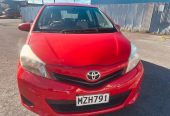 2012 Toyota Yaris YR 1.3P HATCH5 5M Hatchback Manual, NZ New, 5 seats, Petrol, 1,298 cc, 125,507 km