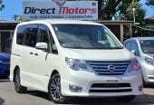 2014 Nissan Serena **S-Hybrid**Cruise Control**Leather Seats**Electric Doors**Reversing Camera**Lane Assist** Van Automatic, 8 seats, Hybrid, 1,997 cc, 119,789 km
