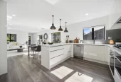 217m2 5 beds (2 ensuites) 3.5 baths house with double garage on 3.4m2 section, 1 ensuite ground floor, minutes from the village, close to the coast, zoned for Blockhouse Bay Primary School, Blockhouse Bay Intermediate, Lynfield College, and St Dominic’s Catholic College, 42 Connell Street, Blockhouse Bay, Auckland