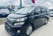 2012 Toyota Vellfire Van Automatic, STOCK CLEARNCE SALE, 7 seats, Petrol, 2,500 cc, 162,000 km
