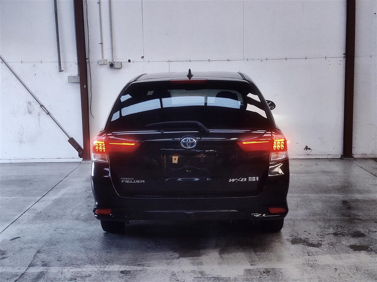 2015 Toyota Corolla FIELDER HYBRID WXB/GRADE 4 Station Wagon Automatic, Black, 5 seats, New Import, Hybrid, 1,500 cc, 81,171 km