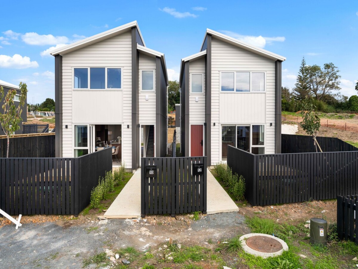 Brand standnew 3 beds 2.5 baths house, A separate garage provides flexibility for secure parking, storage, or additional utility, 10 & 12 Taiheru Road, Karaka, Auckland