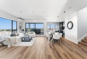 Uninterrupted sea views, 348m2 5 beds 5.5 baths house with double garage and 2-beds granny on 470m2 section, moments from Long Bay Beach and Long Bay Regional Park, shops, supermarket, schools, zoned for Long Bay College, Long Bay School, and Northcross Intermediate, 25 Kumukumu Road, Long Bay, Auckland