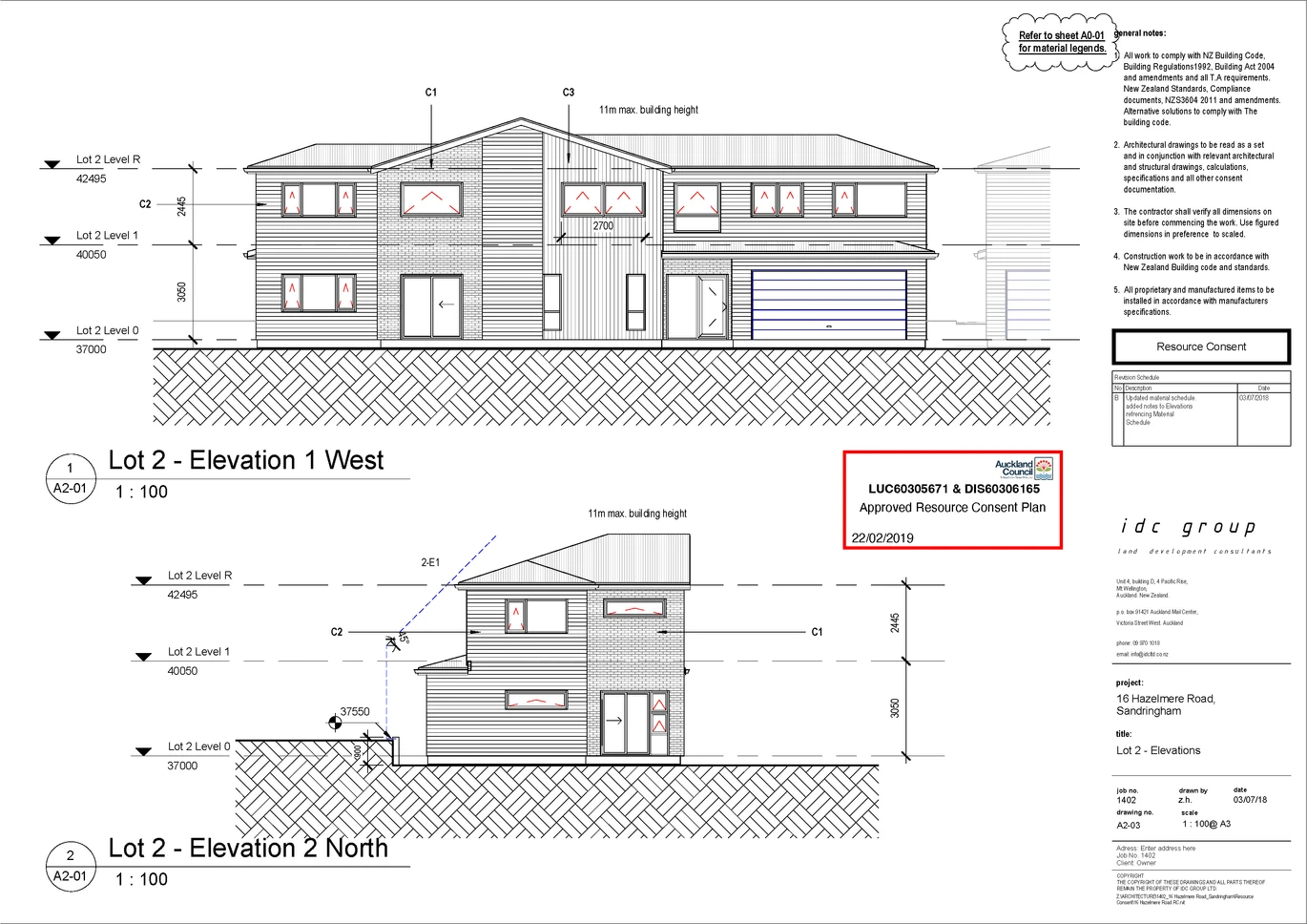 Mt Albert Grammar school zone, Freehold 286m2 section with Title Issued, This site comes with a draft house design of approximately 266m², 5 bedrooms | 3 bathrooms | 2 living areas | Double garage (Building consent required). close to local shops, schools, parks, 16B Hazelmere Road Sandringham, Auckland