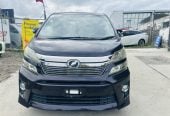 2012 Toyota Vellfire Van Automatic, STOCK CLEARNCE SALE, 7 seats, Petrol, 2,500 cc, 162,000 km