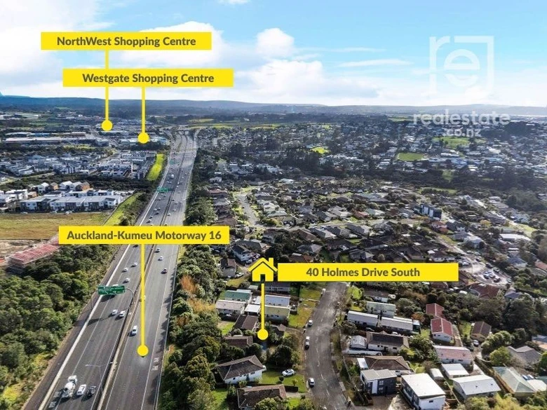 Must sell, Urgent sell, 3 beds 1 bath house on 651m2 section with RC, BC, EPA for 6 new home: 5 x three-storey units and 1 x two-storey unit, each unit has a carport, currently rented at $500 per week, 40 Holmes Drive South Massey, Auckland
