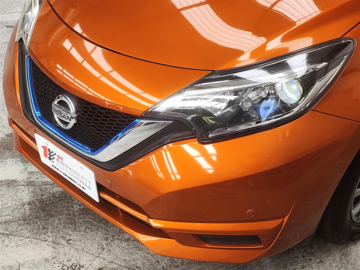 2016 Nissan Note X E-POWER/360 CAMERA/ALLOY WHEELS/RARE COLOUR Hatchback Automatic, 5 seats, Orange, Hybrid, 1,200 cc, 100,530 km