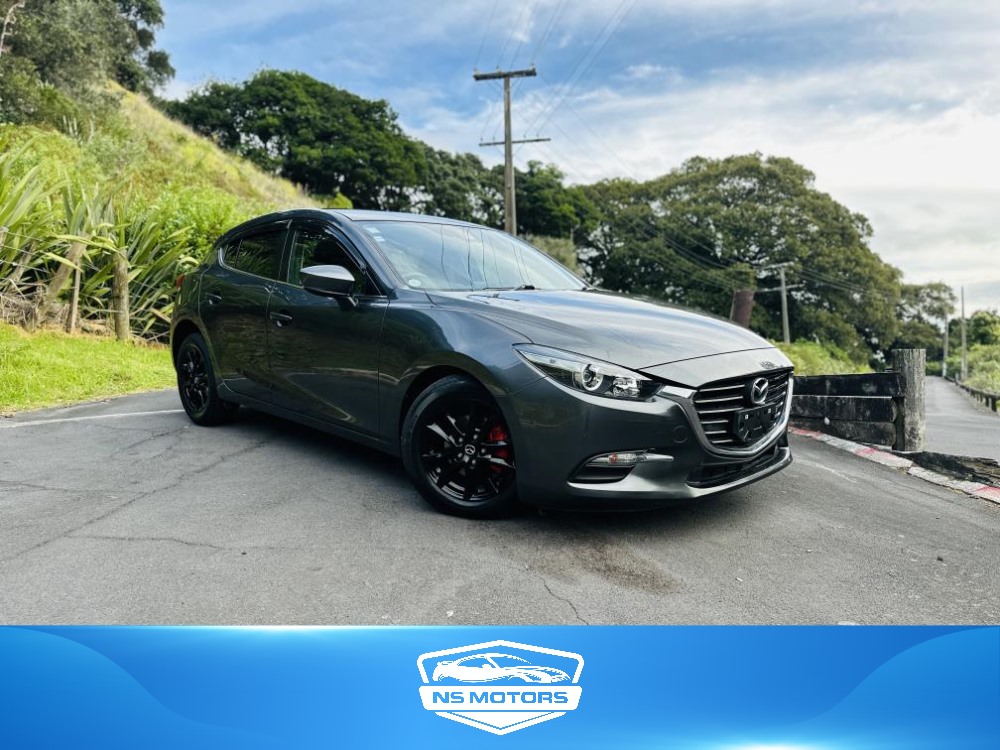 2017 Mazda Axela SPORTS !! SKYACTIVE ENGINE !! Hatchback Tiptronic, 5 seats, Grey, New Import, Petrol, 1,500 cc, 15,339 km