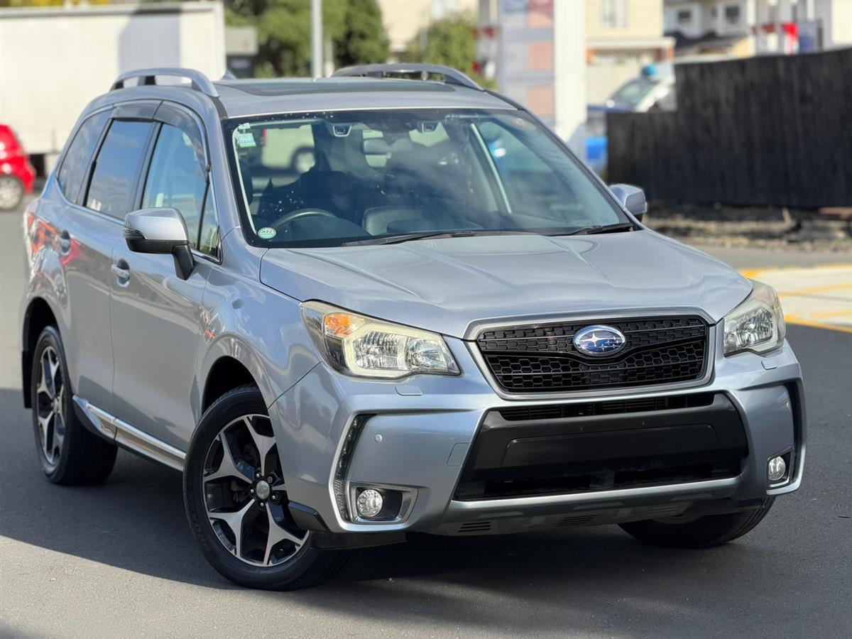 2014 Subaru Forester XT DIT TURBO**Sunroof**Adaptive Cruise Control**Electric Seats**AWD**Leather & Heating Seats** Station Wagon Automatic, Silver, 5 seats, Petrol, 1,998 cc, 97,016 km