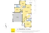 134m2 Brick and tile 3 beds 2 baths house with double garage on 300m2 section, close to Botany Doens and Ormiston shopping centres, 23 Mandival Avenue, Flat Bush, Auckland