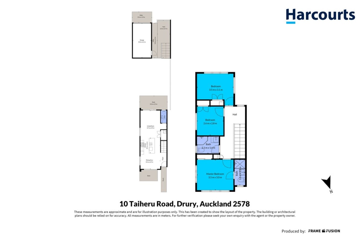 Brand standnew 3 beds 2.5 baths house, A separate garage provides flexibility for secure parking, storage, or additional utility, 10 & 12 Taiheru Road, Karaka, Auckland