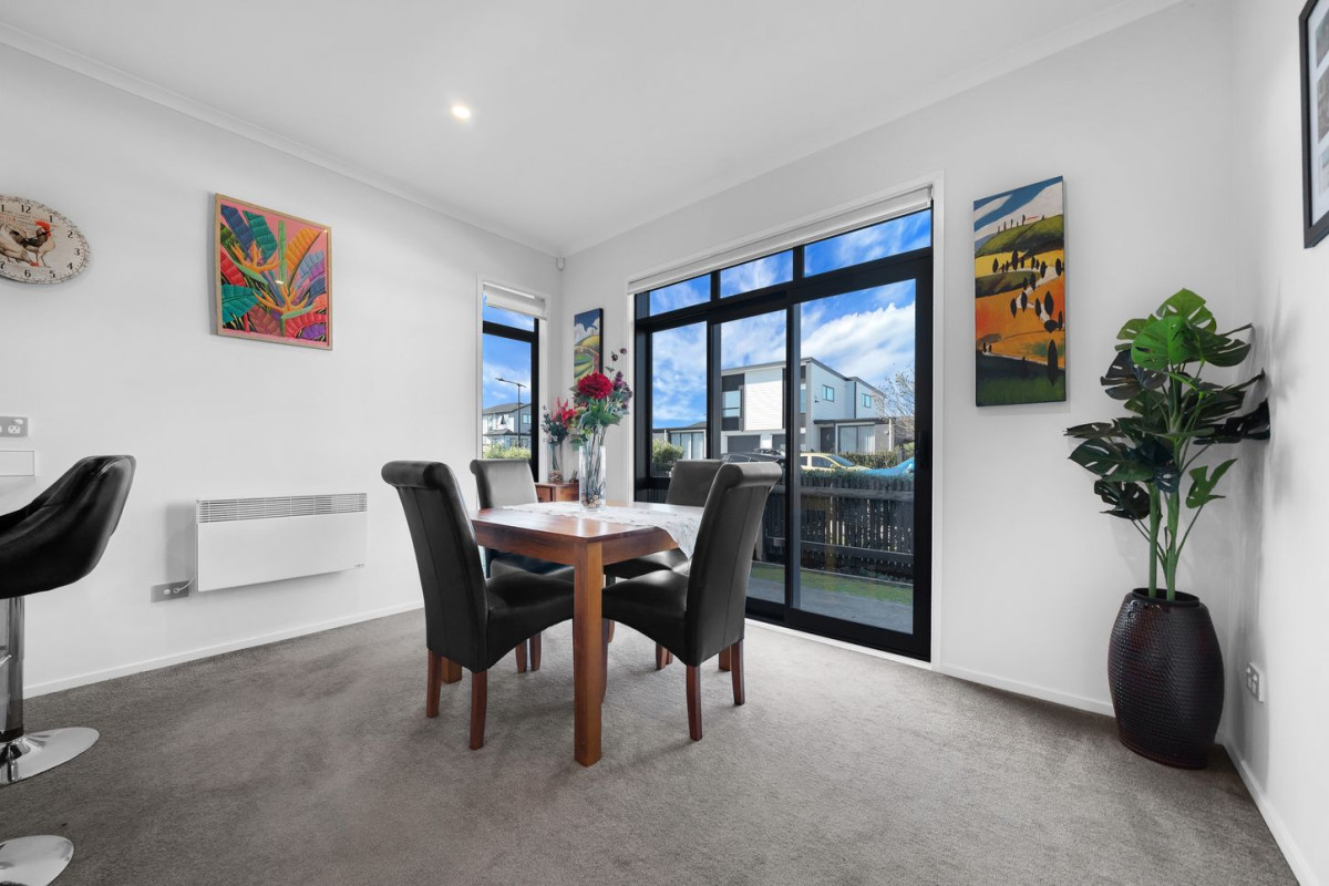124m2 2 beds 1.5 baths house with garage and backyard on 215m2 section, Enjoy a short walk to local schools, kindergartens, and reserves, with easy access to the motorway and Pukekohe township, 12 Hoiho Road, Pukekohe, Auckland