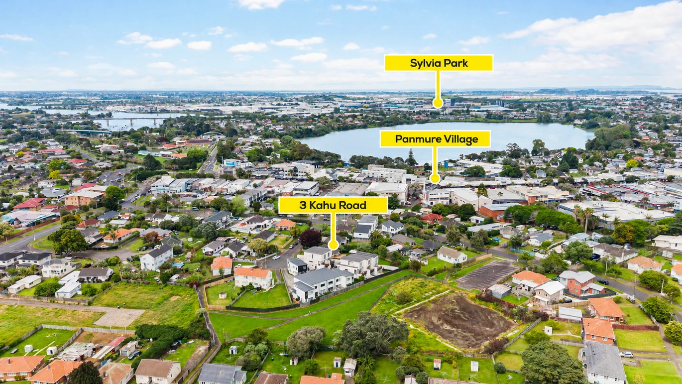 908m2 section with RC Approved 6-Dwelling, 3 beds 1 bath house, Just a short stroll to Queen Street Panmure for shopping, cafés and dining, 3 Kahu Road Panmure, Auckland