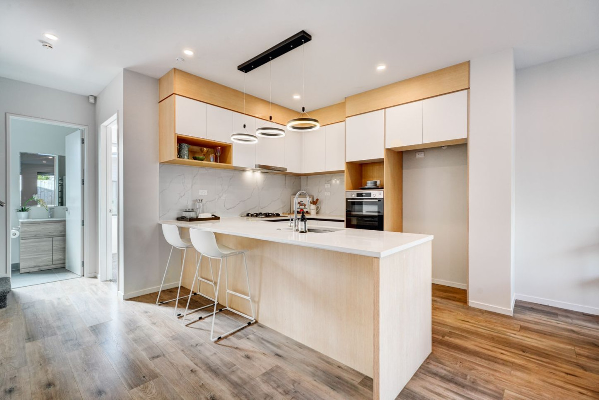 162m2 3 beds + study 3 baths with garage and an additional parking space, and a fully fenced deck, right next door to The Y Cameron Pool and Leisure Centre, easy to motorway access, 6 Te Rorea Lane, Mount Roskill, Auckland
