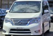 2014 Nissan Serena **S-Hybrid**Cruise Control**Leather Seats**Electric Doors**Reversing Camera**Lane Assist** Van Automatic, 8 seats, Hybrid, 1,997 cc, 119,789 km