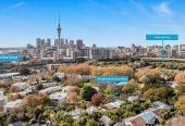 Must sell, Auckland Girls Grammar school zone, 3 beds 1.5 baths home with a double garage and additional storage, 84A Beresford Street West, Freemans Bay, Auckland