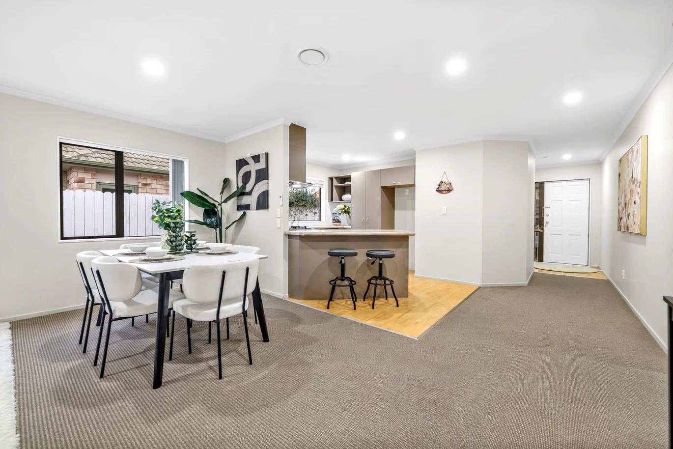 134m2 Brick and tile 3 beds 2 baths house with double garage on 300m2 section, close to Botany Doens and Ormiston shopping centres, 23 Mandival Avenue, Flat Bush, Auckland