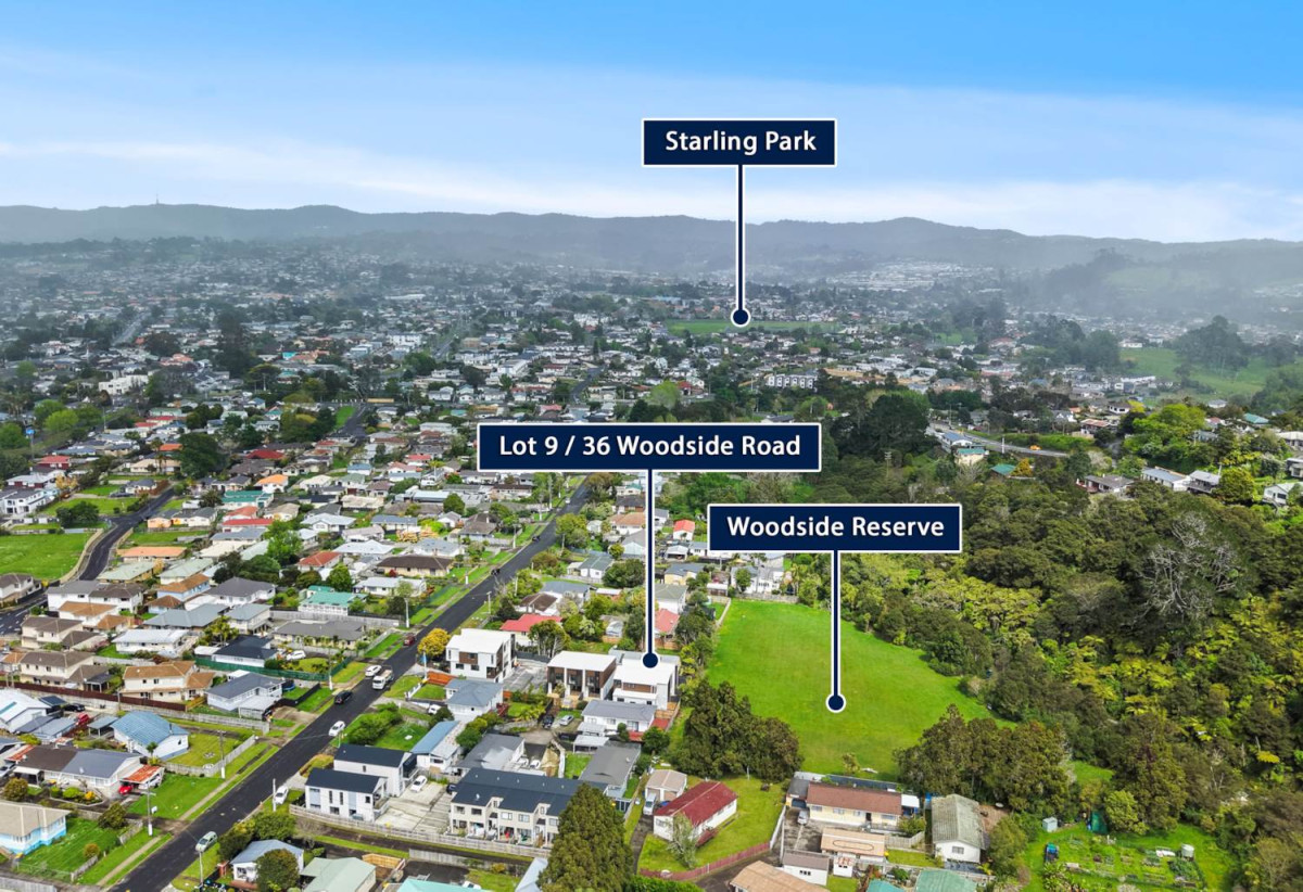 Stamford 10-Year Building Warranty, Next to a reserve, Brandnew freehold 3 beds 2 baths home with car park, close to schools, shops, 0.7 km to Don Buck School, 7/36 Woodside Road, Massey, Auckland