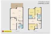 Westlake Boys & Girls, Rangitoto College zone, 161m2 3 beds 2.5 baths home with garage, Walking distance to beach and village lifestyle amenities, 0.9 km to Mairangi Bay School, 355 Beach Road, Campbells Bay, Auckland