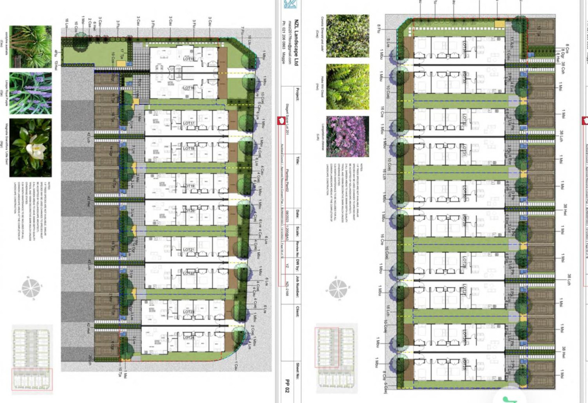 2 lots, Ready-to-go duplex, Titles Issued, Building terms negotiable, with RC, BC and site setout complete, Each lot features 3-beds (93sqm building on 185sqm land), 30 & 32 Kaapehu Street, Karaka, Auckland